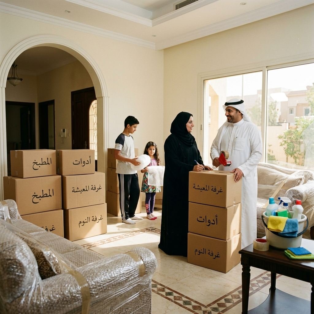 خطوات عملية لتجهيز البيت وترتيب العفش قبل النقل