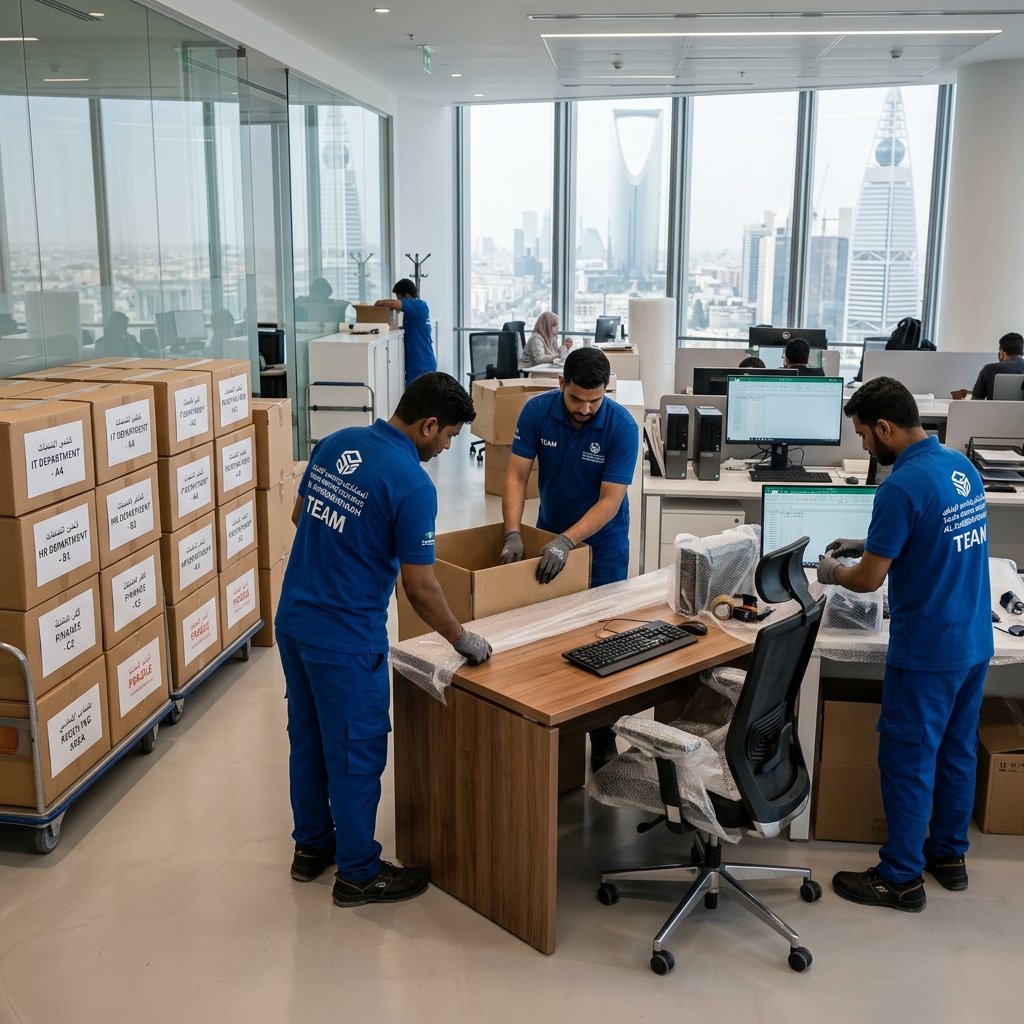نقل أثاث المكاتب والشركات في جدة